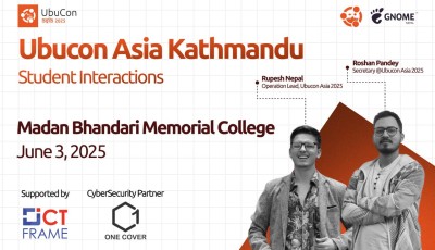 UbuCon Asia Kathmandu Student Interactions 2082